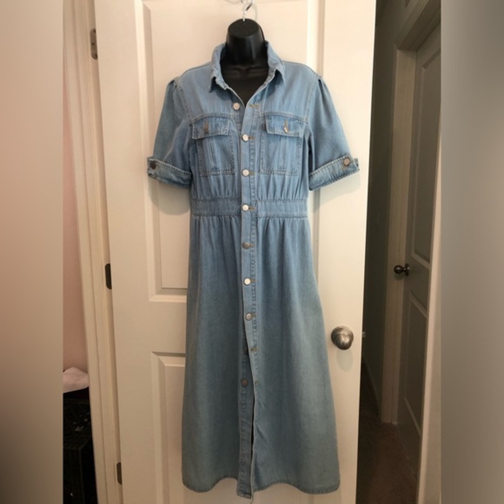 Denim dress